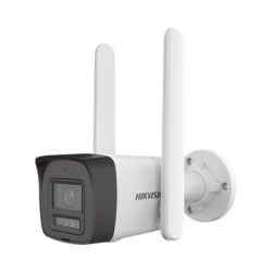 HIKVISION DS-2CD1043G2-LIDUF/4G/SL/LA/FUS [Dual Light + 4G] Bala IP 4 Megapixel / Lente 2.8 mm / 30 mts IR + 30 mts Luz Blanca / Microfono Integrado / ACUSENSE Lite / Exterior IP67 / H.265 / Micro SD