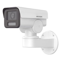 HIKVISION DS-2CD1A43G0-IZU Cámara Bala IP PTZ / 4 Megapixel / Lente Motorizado 2.8-12 mm / IR 50 m (164 ft) / WDR 120 dB / PoE / IP66 / Micro SD / Microfono Integrado