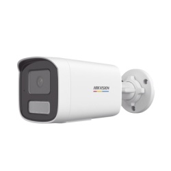 HIKVISION DS-2CD1T27G2H-LIUF Cámara Bala IP / 2 Megapixel / Dual Light 50 m (164 ft) / ColorVu F1.0 / AcuSense Lite / IP67 / PoE