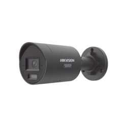 HIKVISION DS-2CD2047G3-LI2UY(BLACK) [Dual Light + ColorVu 3.0 + HikAI] Bala IP 4 Megapixel / Lente 2.8 mm / 40 mts IR + Luz Blanca / 2 Microfonos Integrados / Exterior IP67 / WDR 130 dB / ACUSENSE 3.0