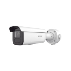 HIKVISION DS-2CD3666G2T-IZSY(H) Bala IP 6 Megapixel / Lente Mot. 2.7 a 13.5 mm / 60 mts IR EXIR / Exterior IP67 / IK10 / DARKFIGHTER / PoE+ / Micro SD / Audio y Alarmas I/O / 4 Analiticos: AcuSense De