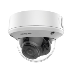 HIKVISION DS-2CE5AU1T-AVPIT3ZF Domo TURBOHD / 4K 8.29 MP / Lente Motorizado 2.7-13.5 mm / 40 mts IR EXIR / 131 pies IR / IP67 / Metal / TVI-AHD-CVI-CVBS / 9-15 Vcc / 24 VCA
