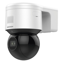 HIKVISION DS-2DE3A404IWG-E Domo PTZ IP / 4 Megapixel / 4X Zoom Óptico / IR EXIR 50 m (164 ft) / WDR 120 dB / AcuSense / Luz Estroboscópica y Sirena / PoE+ / IP66