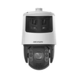 HIKVISION DS-2SE7C432MWG-EB/26(F0) [TandemVu] PTZ IP 4 Megapixel con Camara Panoramica 6 Megapixel / 32X Zoom / 200 mts IR / 30 mts Luz Blanca / ACUSENSE / IP66 / Alerta Audible y Luz Estroboscopica /