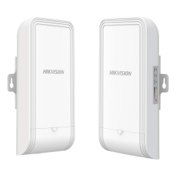 HIKVISION DS-3WF3000-EI-5AC/P Punto de Acceso Exterior / 5 GHz / 867 Mbps / Alcance 3 km (1.86 mi) / Antena Sectorial 8 dBi / PoE Pasivo / Salida PoE 10W / MIMO 2x2