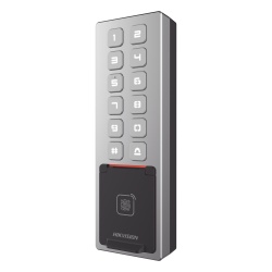HIKVISION DS-K1T805MBFWX Teclado de Control de Acceso / Wi-Fi / Antivandálico IP65 & IK08 / Lector MIFARE 13.56 MHz / Huella / Bluetooth / 3,000 Usuarios - Img 2