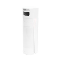 HIKVISION DS-PDTT15AM-LM-CAMK Sensor de Movimiento con Cámara IP / Detección Dual PIR + Microondas / 15 m (49.2 ft) / Ángulo Ajustable 90° a 180° / Inmunidad a Mascotas 40 kg / IP65