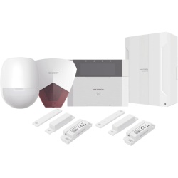 HIKVISION DS-PHA64-LP/PACK(R) Kit Panel de Alarma Híbrido / 64 Zonas / Teclado LCD con Lector de Tags / Sirena 105 dB IP54 / PIR 18 m (59.1 ft) 90° / 2 Contactos Magnéticos - Img 2