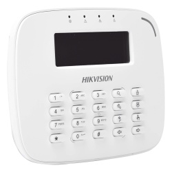 HIKVISION DS-PK-LRT Teclado LCD cableado / Pantalla 2 líneas 80x25 mm / Armado por tarjeta o llavero / 12VCC 1.8W / -10°C a 55°C / 272g - Img 2