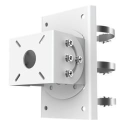 HIKVISION DS-PRB-1310 Montaje para Poste con Montaje para Pared / Acero / 7.9' x 5.1' x 2.8' / 2000 g / Blanco / Compatible con Radar