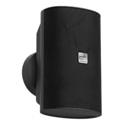 HIKVISION DS-QAC0130G1-4/BLACK Altavoz de Pared | Dos Vías | Woofer 4" + Tweeter 1" | 8 Ohms 60W y 100V/70V 30W | Exterior IP65 | Color Negro