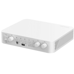 HIKVISION DS-QAE1A80G1-VB(B) Amplificador | Bluetooth | 2 Canales | 40 W por Canal | 100V | Hik-Connect | Una Zona | Musica Ambiental