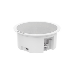 HIKVISION DS-QAZ1203G1-BE Bocina IP de Plafón / 3 Watts / PoE+ / Bluetooth / Entrada de Alarma / Memoria 4 GB / TTS