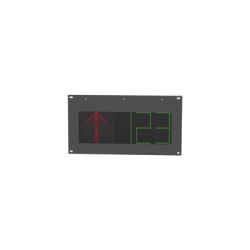 HIKVISION DS-TVL121-6-5D Panel LED de Estacionamiento / 6 Digitos con 2 Flechas / 7 Colores RGB / Comunicacion RS485 y RJ45 / Display en Tiempo Real / Iconos Especiales / Montaje por Suspension