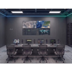 HIKVISION DS-VW2X20B55/WM Kit Videowall 2x2 / 4 Pantallas 55" Full HD / Decodificador 16CH 4K / Montaje de Pared / Hikvision