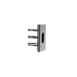 HIKVISION DS1475ZJSUS/BJZ Soporte de Montaje para Poste / Acero Inoxidable SUS304 / Diámetro Ajustable 67-127 mm / 4 Agujeros M8 y M4