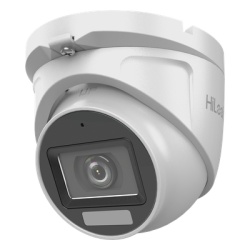 HiLook by HIKVISION THC-T127-LMS [Dual Light + ColorVu] Turret TURBOHD 2 megapixel / 30 mts IR + 20 mts luz blanca/ Lente 2.8 (100Â° de Vision) / Exterior IP66 / Audio por Coaxitron / TVI-AHD-CVI-CVBS