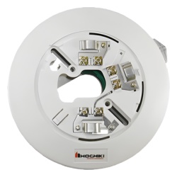 HOCHIKI SCI-B6 Base De 6" Color Hueso Con Aislador De Cortocircuito Para Sensores Analogos Direccionales Hochiki (0300-04990)