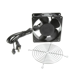 HOFFMAN A4AXFNPG Ventilador Axial Compacto de 4 Pulgadas 100 CFM 115 Vca De Acero Color Negro