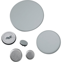 HOFFMAN AS150 Sello de Orificio (Hol-Sealer) / 64 mm (2.5 in) Diametro / Acero Dulce Gris ANSI 61 / Recubierto en Polvo / 16ga
