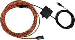 HOFFMAN EA9112 Sensor de Fugas de Fluido de Cuerda, Para RackPower PDU nVent SCHROFF, Detección de Fugas en Tuberías y Áreas, Rango Medición < 2 Mohm/cm, Plug and Play, Temperatura Operación 0-65°C