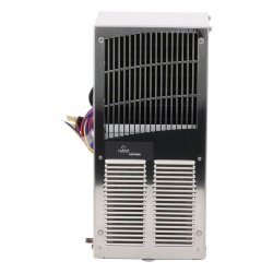 HOFFMAN T150116G152 Aire Acondicionado Compacto Para Exterior Uso en Gabinetes de Telecomunicaciones de Grado Industrial Frio T15 800 BTU 115 Vca de Acero Inoxidable 304 Color Gris