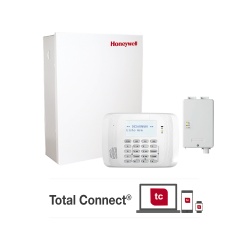 HONEYWELL HOME RESIDEO VISTA-48/62RF4G Kit de alarma / Panel Vista-48LA / Teclado alfanumérico / Receptor inalámbrico serie 5800 / Comunicador celular LTE