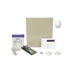 HONEYWELL HOME RESIDEO VISTA48WIRES/6160RF Sistema de Alarma Cableado con Sensores de Movimiento Contactos de Puerta o Ventana y Sirena