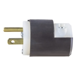 HUBBELL HUB-HBL-5266-C Clavija Entrada Recta/ 15A 125V/ 2 Polos 3 Hilos/ Nema 5-15P/ Grado Industrial- Comercial. - Img 3