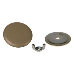 HUBBELL HUB-WAS-075-SS Sello Hermetico para Orificios de 3/4" / Acero Inoxidable 304 / Calibre 14 / Junta Resistente al Aceite / Tuerca de Mariposa Rapida / Diametro 1.13 (2.87 cm)