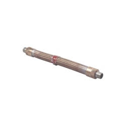 HUBBELL KILLARK HUB-ECF124 Cople Flexible Trenzado de Bronce de 1/2" x 24".