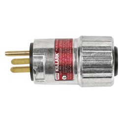 HUBBELL KILLARK HUB-UGP-202-31QW Clavija entrada recta 20 A 125 V CA Nema 5-20P. Uso en Areas Clasificadas.