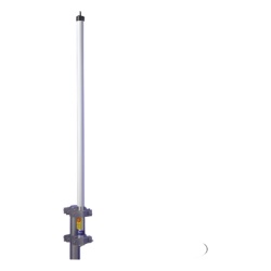 HUSTLER HX6-150-60 Antena base VHF 150-160 MHz Fibra de Vidrio 6 dB de Ganancia Serie HX para Climas Extremos