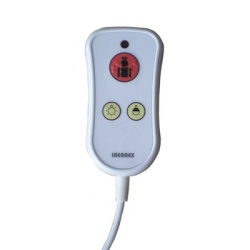 IBERNEX NX0883 Pulsador de Cama multifuncion con Boton de Alarma y Control de Luz / IP67 / Compatible con NX0086/A
