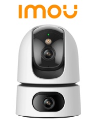 IMOU DHT0150041 IMOU Ranger Dual (IPC-S2XN-6M0WED) - Camara IP WiFi Dual de 6MP tiene un lente fijo y un lente PT de 3MP cada uno vision nocturna de 15m audio bidireccional con microfono y altavoz i