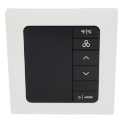 INNCOM 201-528-100-WH INNCOM e7 EMS / Termostato de Gestion Energetica / 100-277 VAC / FCU 2 y 4 Tubos / BACnet MS/TP y Wi-Fi / Sensor PIR / Blanco Hielo