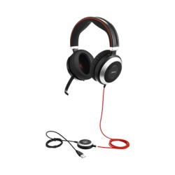 JABRA EVOLVE-80-MS Jabra Evolve 80 con conexion USB / 3.5mm cancelacion activa/pasiva de ruido con indicador de ocupado (7899-823-109)