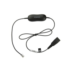 JABRA GN-1216-S Cable para diademas BIZ1500 BIZ2300 y BIZ2400 para compatibilidad con telefonos AVAYA 96xx/16xx QD a RJ-9 (88001-03)