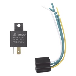 JIMIIOT 12VRELAY Relevador de 5 pines automotriz de 12 volts