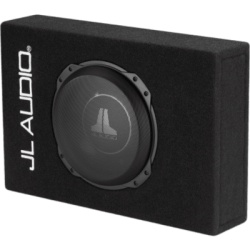 JL AUDIO 10-03058-00 Subwoofer con Caja Sellada / 10 Pulgadas / 400 W RMS / 2 Ω / Polipropileno Relleno de Minerales / Rejilla Incluida / PowerWedge TW3