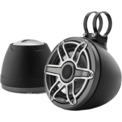 JL AUDIO 10-03263-00 Altavoz Coaxial Cerrado / 6.5" / M6 VeX / Rejilla Deportiva Titanio / 75 W RMS / 4 Ω / Respuesta 100 Hz-25 kHz / Sensibilidad 89.5 dB / Diámetro 179 mm (7.03") / Profundidad 156 mm (6.16") / Tweeter de Cúpula de Seda 20