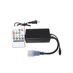 JWJ JLPM-01 Adaptador de Manguera con Control Remoto para Manguera RGB.