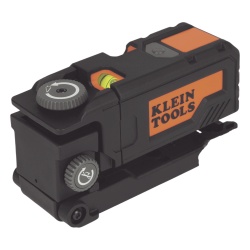 KLEIN TOOLS 93PTL Nivel Laser Rojo de Bolsillo con Rotacion de 360º y Alcance de 9.1 metros. Con montaje Magnetico y para Tripoide