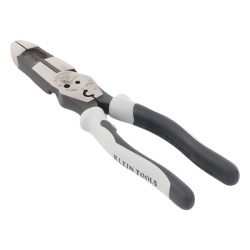 KLEIN TOOLS J215-8CR Pinza Hibrida con Ponchadora de 8". Pela Cable Solido de 10-14 AWG y Cable Trenzado de 12-16 AWG - Img 12