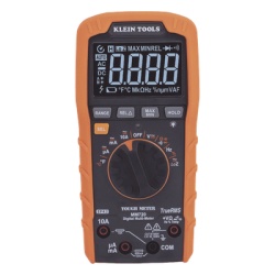KLEIN TOOLS MM720 Multimetro Digital de Rango Automatico con TRMS 1000V Medicion de Temperatura y Baja Impedancia