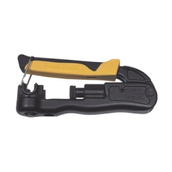 KLEIN TOOLS VDV211-063 Pinza Ponchadora para Cables RG58 RG59 RG62 RG6/6Q RG7 RG11 y Conector F BNC y RCA.