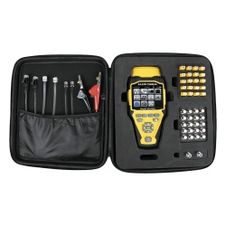 KLEIN TOOLS VDV501-770 Juego de Probador de Cables de Red con Transmisores Remotos Scout? Pro Max. Detecta la Capacidad de la Red y las Velocidades de Conexion hasta 10 Gbps
