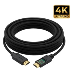 KRAMER CA-HM-66 Cable HDMI Activo 4K a 60Hz | HDR Triple Blindaje K-Lock | CA-HM (20 mts / 66 ft)