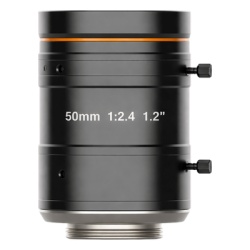 Lente FA Hikrobot MVL-KF5024M-25MP de 50 mm, 25 MP, 1.2", montura C