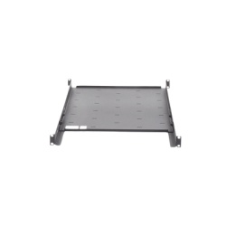 LINKEDPRO BY EPCOM CH-QR1 Charola Ajustable para Rack de 19" de 4 postes de 1 Unidad de Espacio. Profundidad de 633 a 816 mm